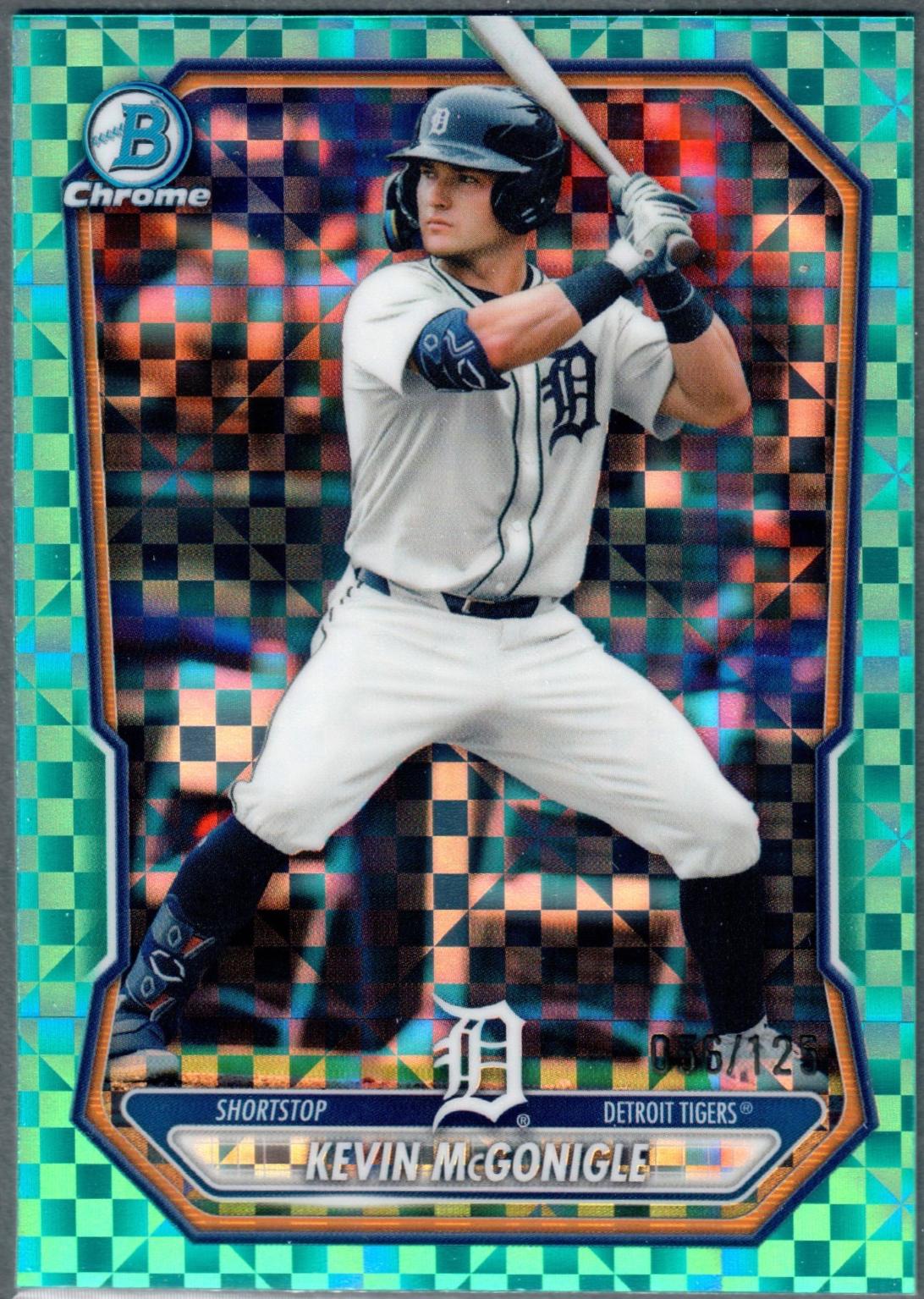 Kevin McGonigle [Aqua X-Fractor Refractor] #BCP-145