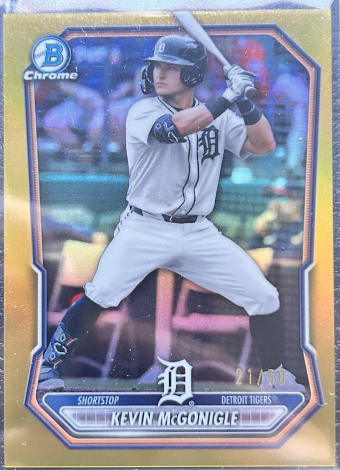Kevin McGonigle [Gold Geometric Refractor] #BCP-145