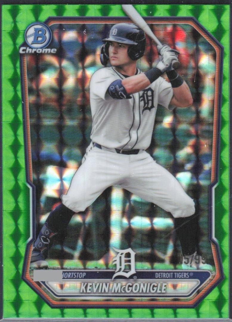 Kevin McGonigle [Green Geometric Refractor] #BCP-145