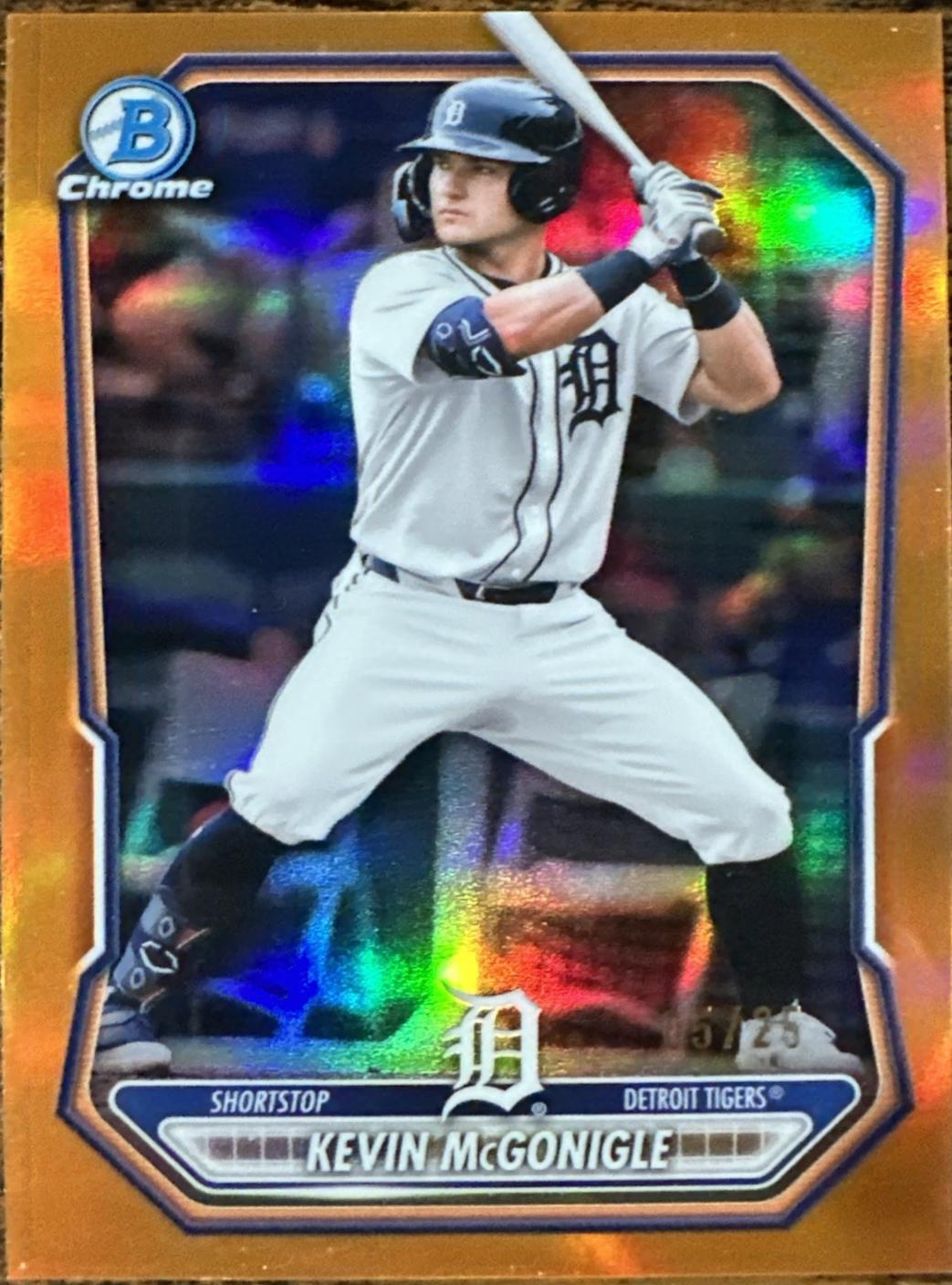 Kevin McGonigle [Orange Refractor] #BCP-145