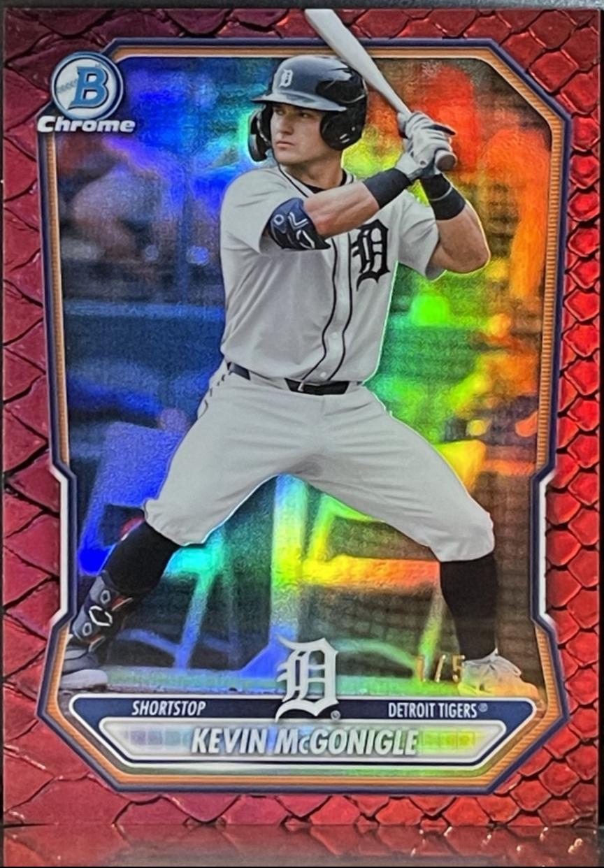 Kevin McGonigle [Reptilian Red Refractor] #BCP-145