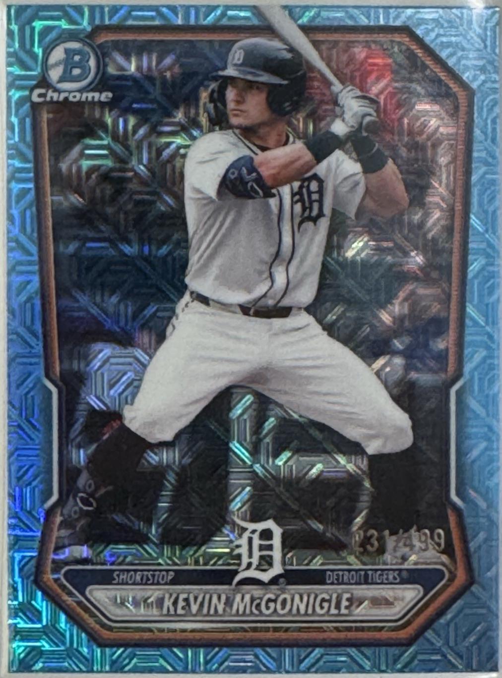 Kevin McGonigle [Sky Blue Mojo Refractor] #BCP-145