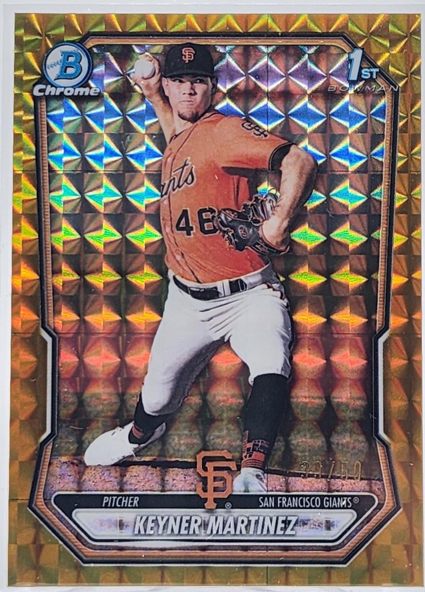 Keyner Martinez [Gold Geometric Refractor] #BCP-132