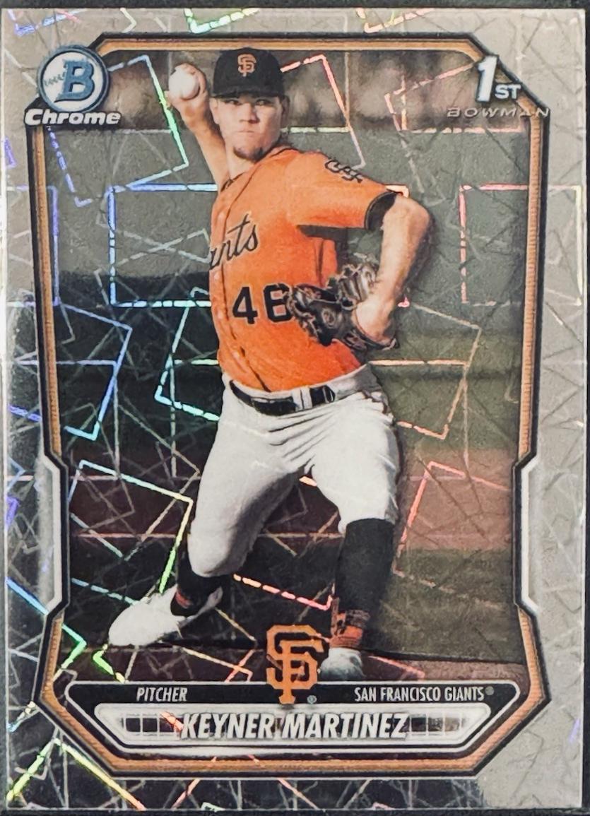Keyner Martinez [Lazer Refractor] #BCP-132