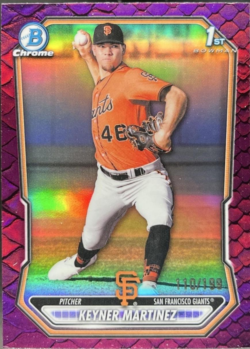 Keyner Martinez [Reptilian Fuchsia Refractor] #BCP-132