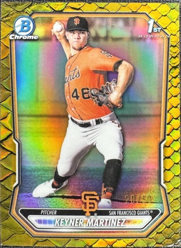 Keyner Martinez [Reptilian Gold Refractor] #BCP-132
