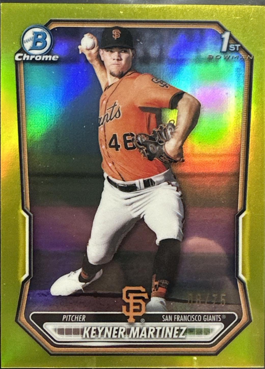 Keyner Martinez [Yellow Refractor] #BCP-132