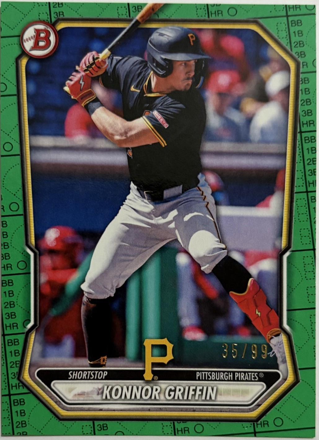 Konnor Griffin [Green Geometric Refractor] #BCP-92