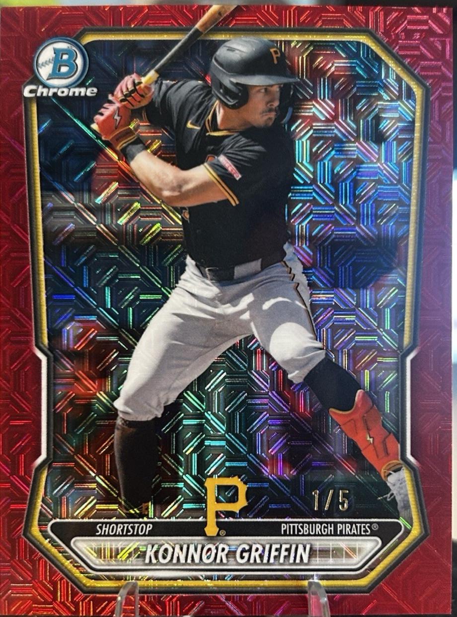 Konnor Griffin [Red Mojo Refractor] #BCP-92