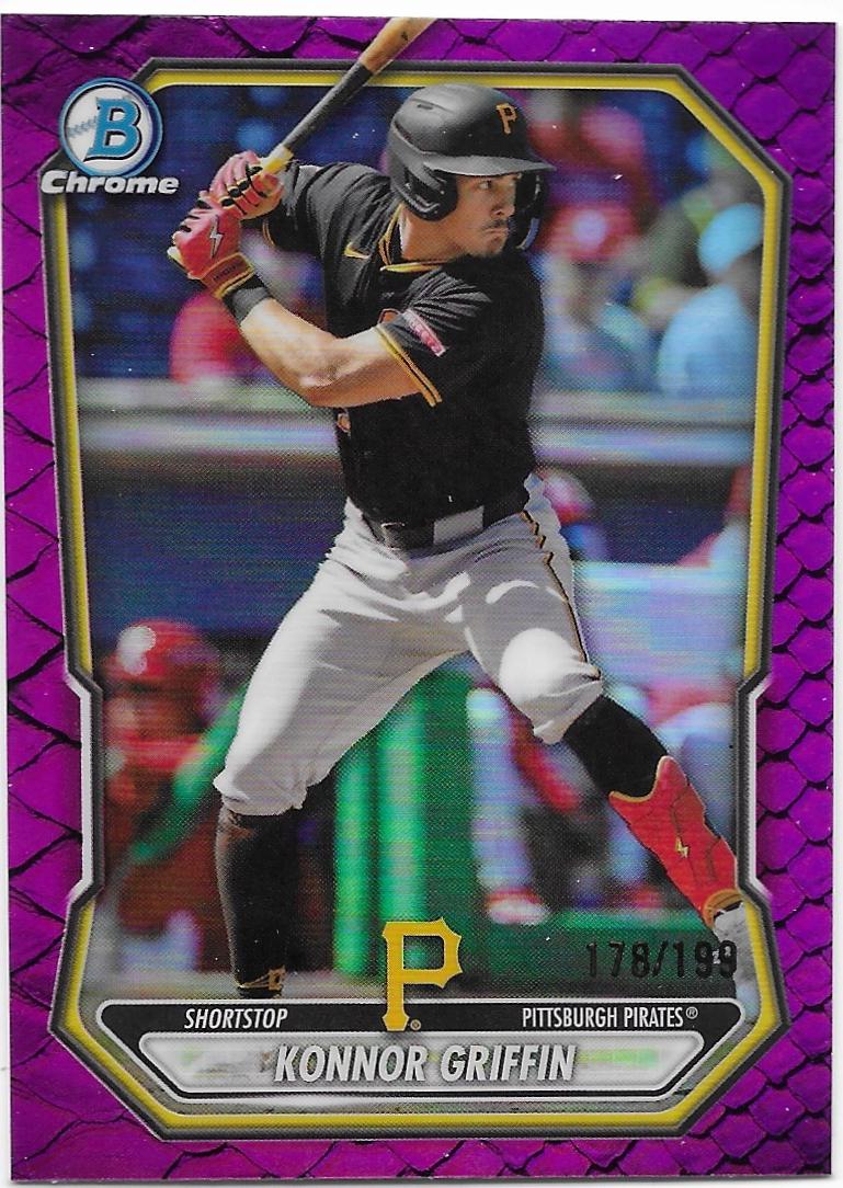 Konnor Griffin [Reptilian Fuchsia Refractor] #BCP-92