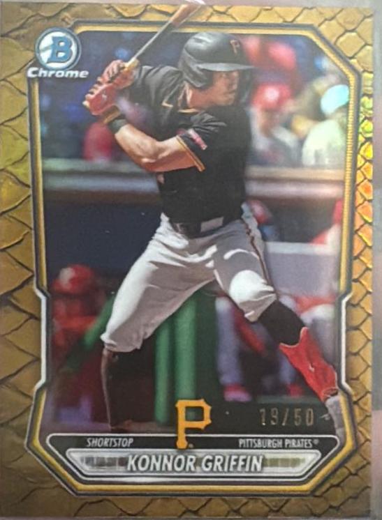 Konnor Griffin [Reptilian Gold Refractor] #BCP-92