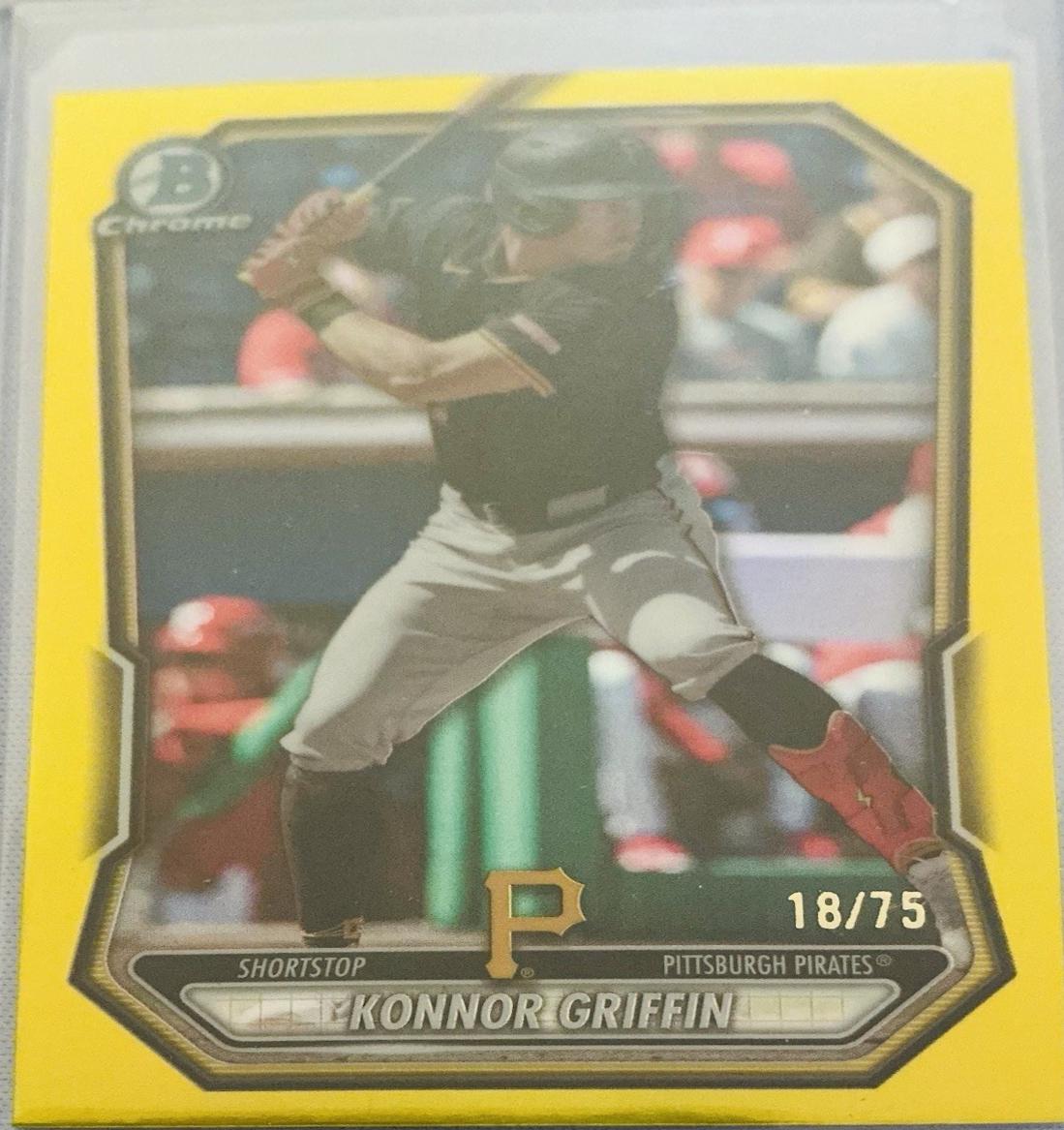Konnor Griffin [Yellow X-Fractor] #BCP-92