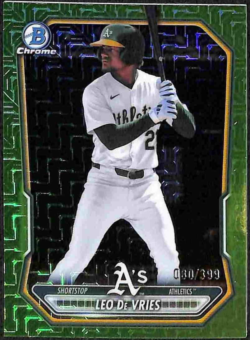Leo De Vries [Green Refractor] #BCP-63