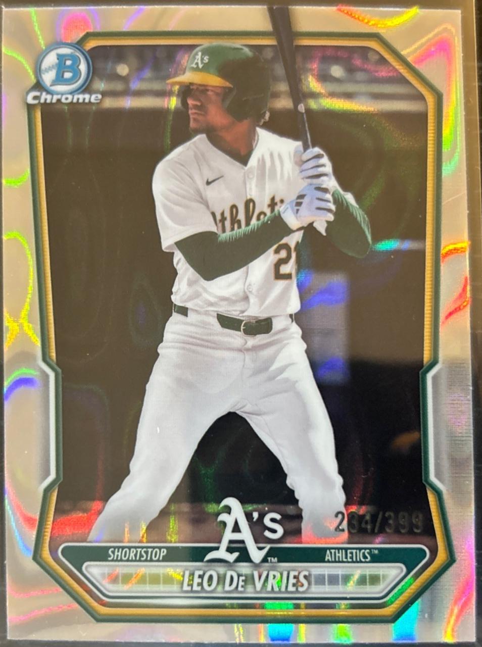 Leo De Vries [Lava Refractor] #BCP-63