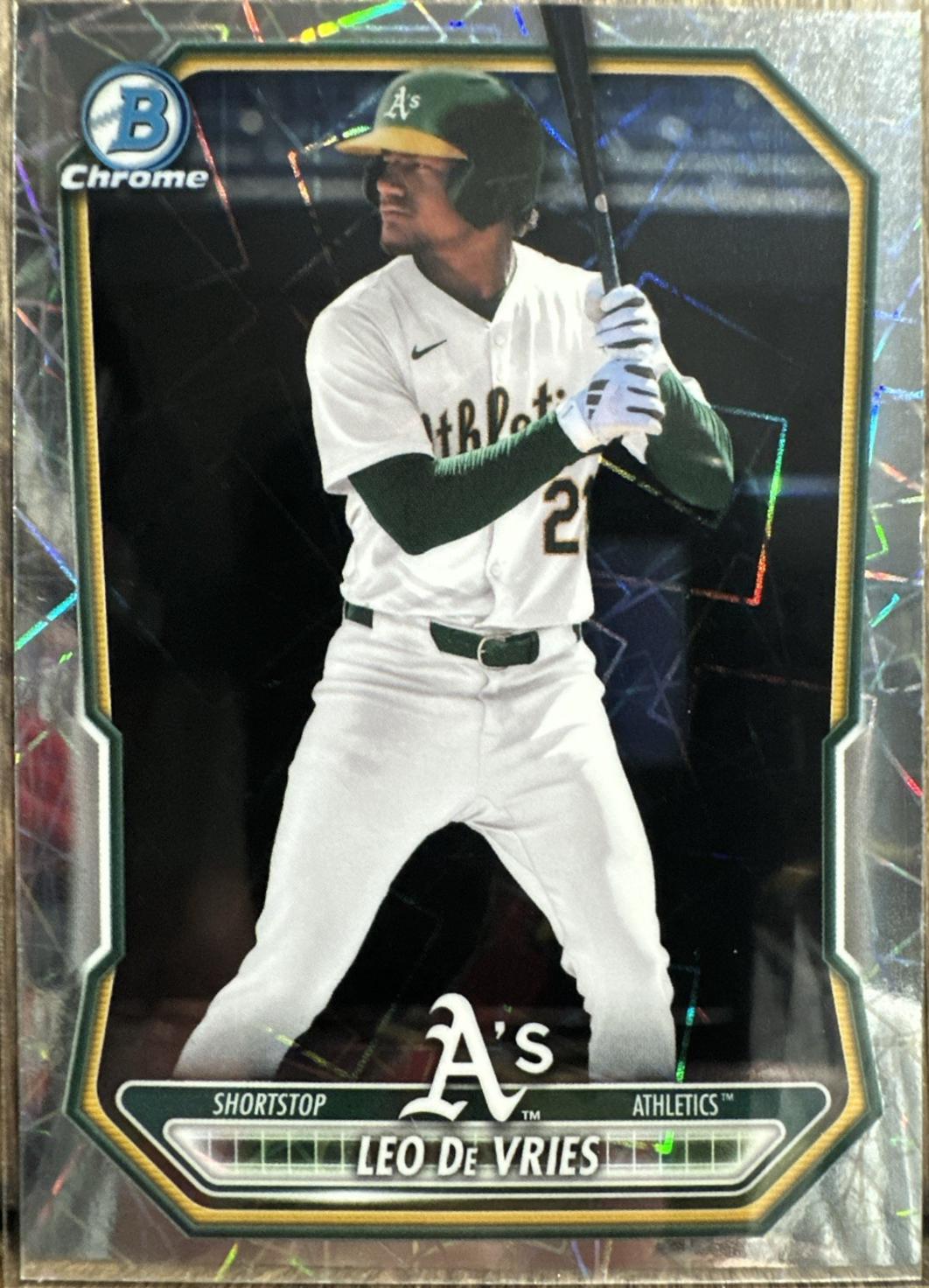 Leo De Vries [Lazer Refractor] #BCP-63