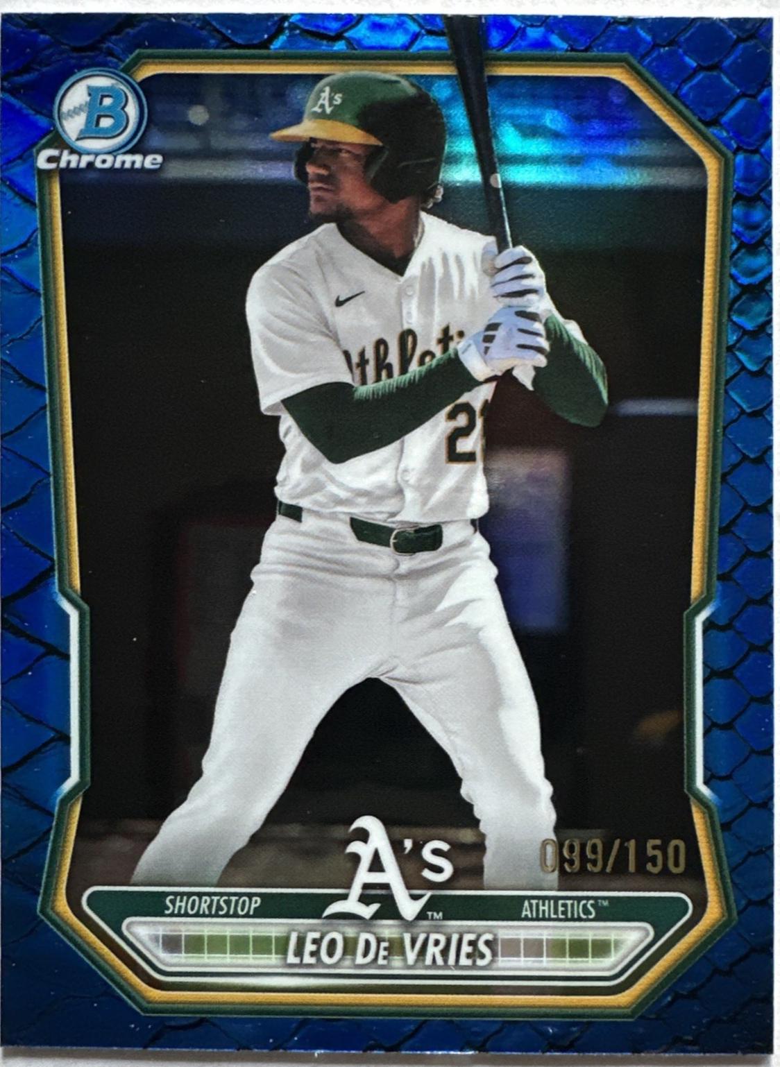 Leo De Vries [Reptilian Blue Refractor] #BCP-63