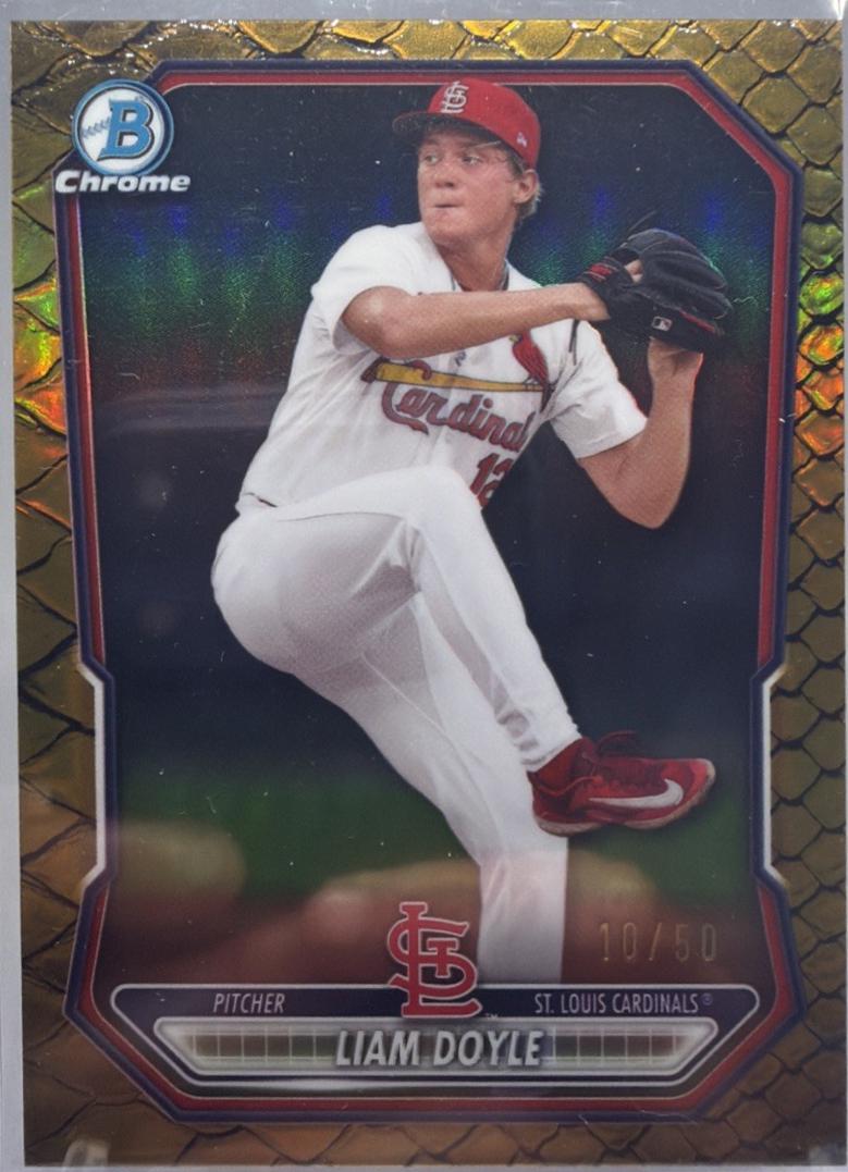 Liam Doyle [Reptilian Gold Refractor] #BCP-10