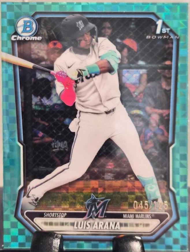 Luis Arana [Aqua X-Fractor Refractor] #BCP-72