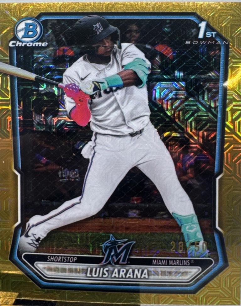 Luis Arana [Gold Mojo Refractor] #BCP-72
