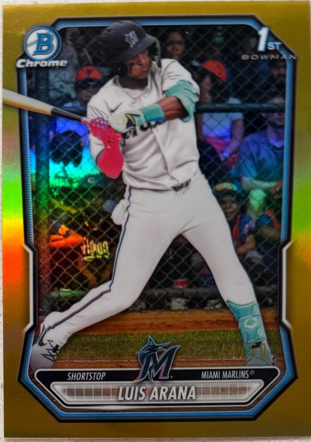 Luis Arana [Gold Refractor] #BCP-72