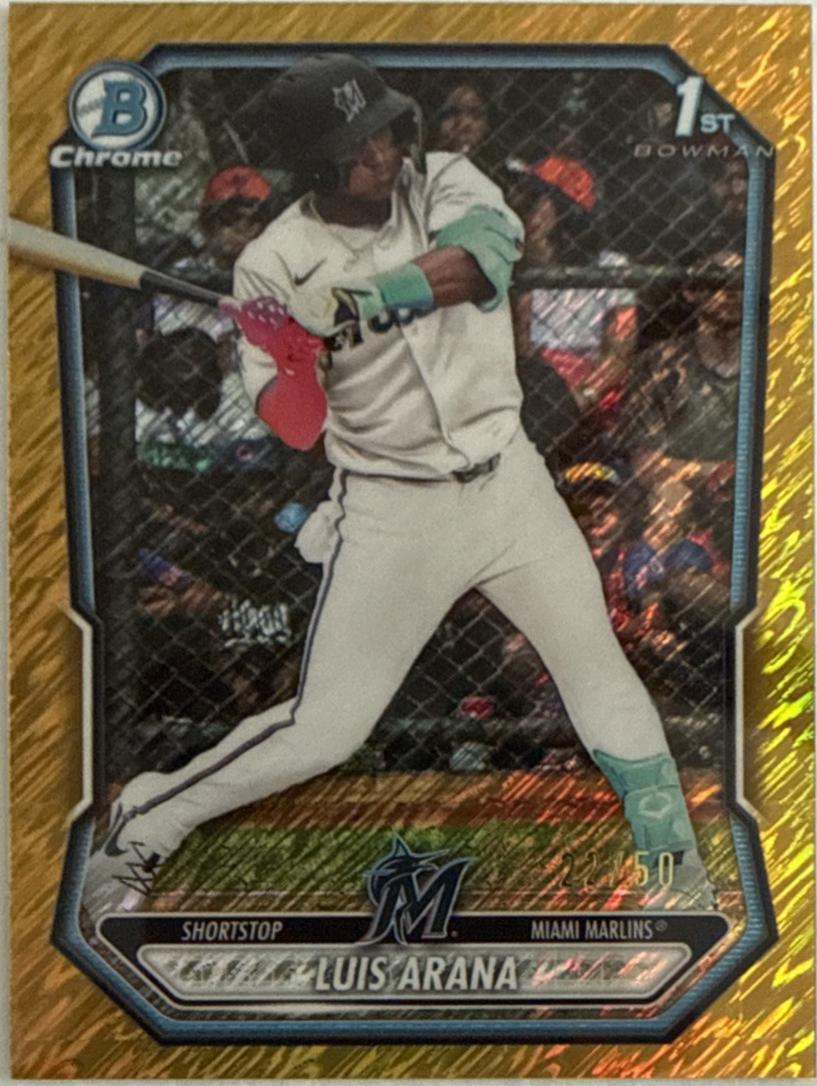 Luis Arana [Gold Shimmer Refractor] #BCP-72