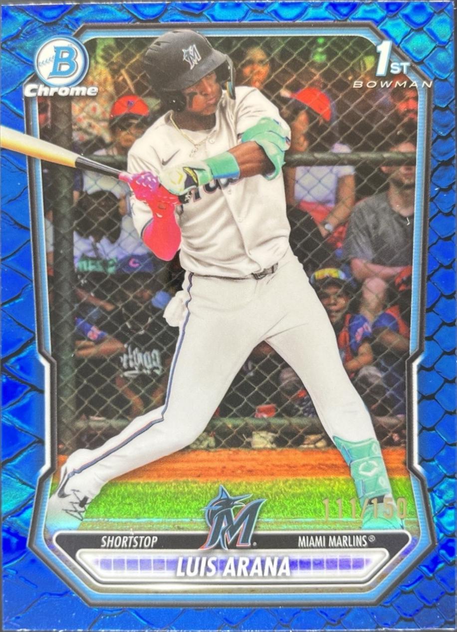 Luis Arana [Reptilian Blue Refractor] #BCP-72
