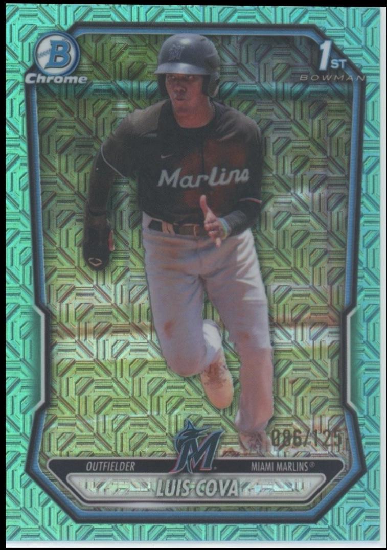 Luis Cova [Aqua Mojo Refractor] #BCP-38