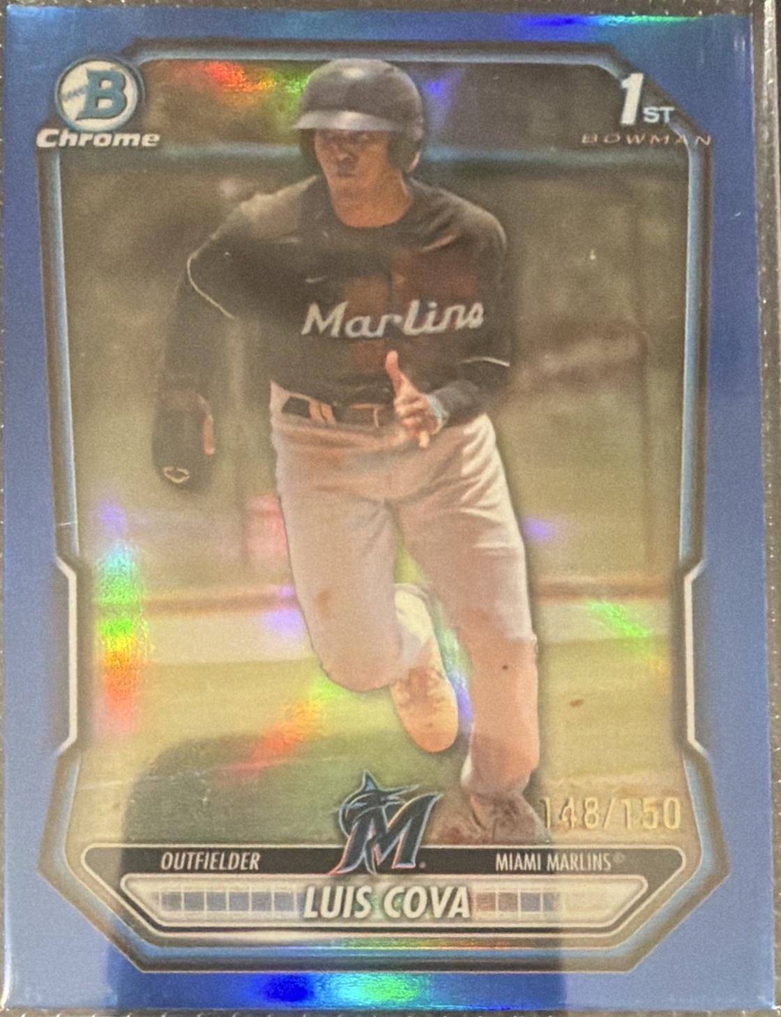 Luis Cova [Blue Geometric Refractor] #BCP-38