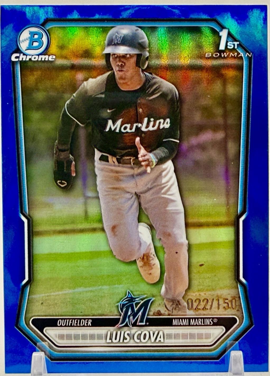 Luis Cova [Blue Refractor] #BCP-38