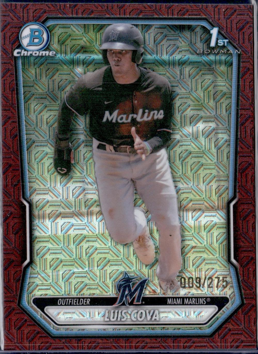 Luis Cova [Burgundy Mojo Refractor] #BCP-38