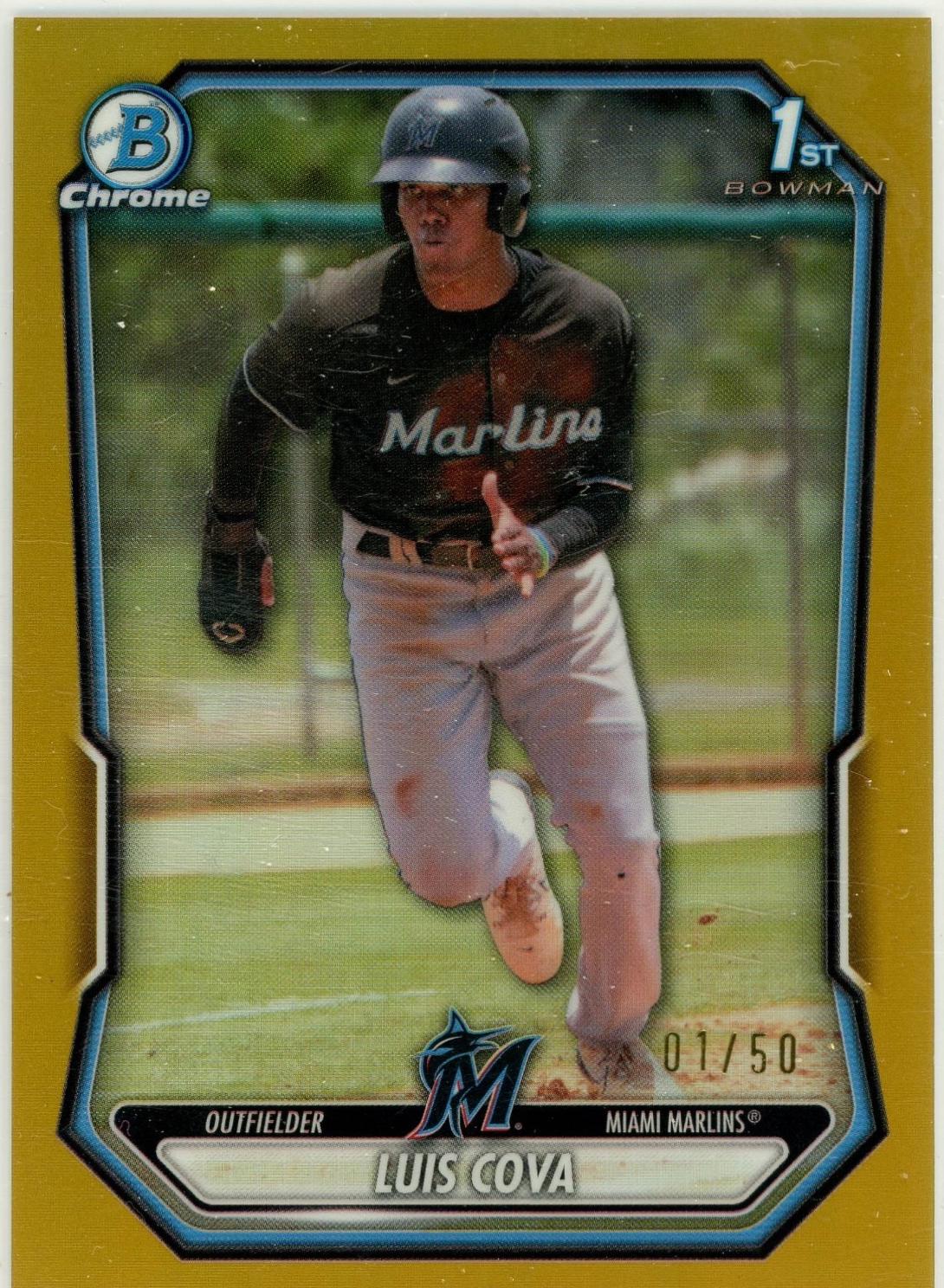Luis Cova [Gold Refractor] #BCP-38