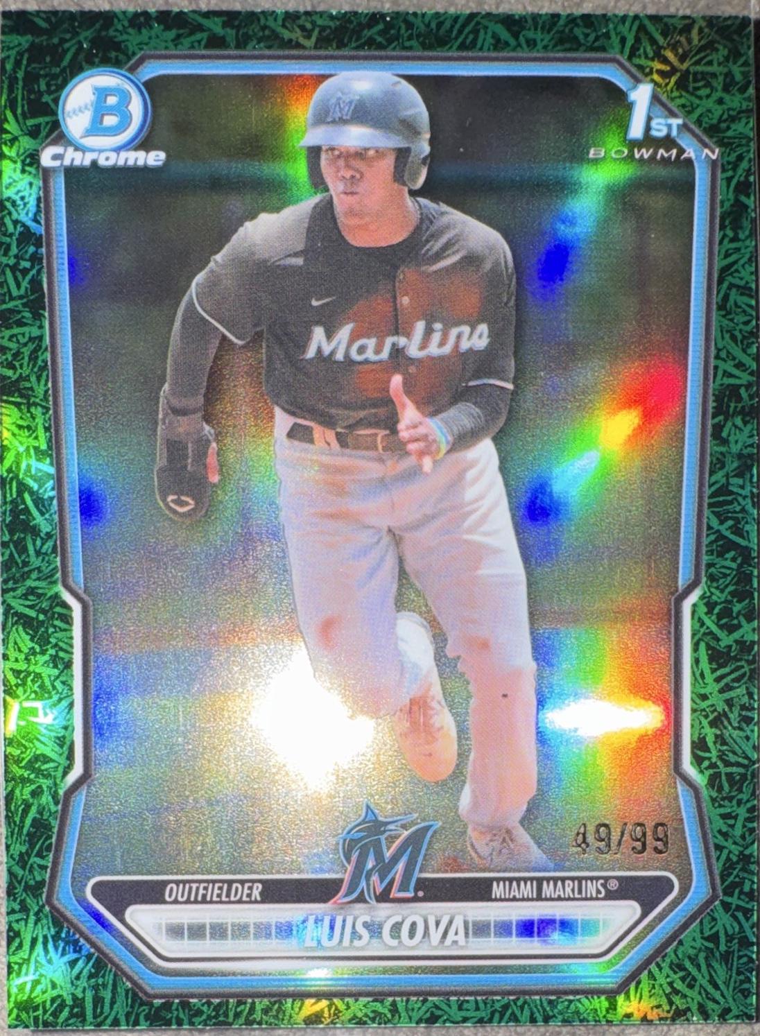 Luis Cova [Green Grass Refractor] #BCP-38
