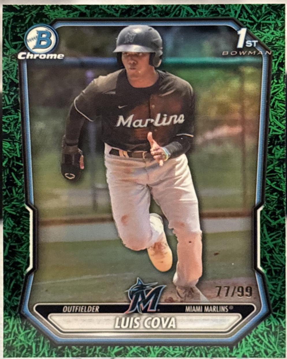 Luis Cova [Green Refractor] #BCP-38