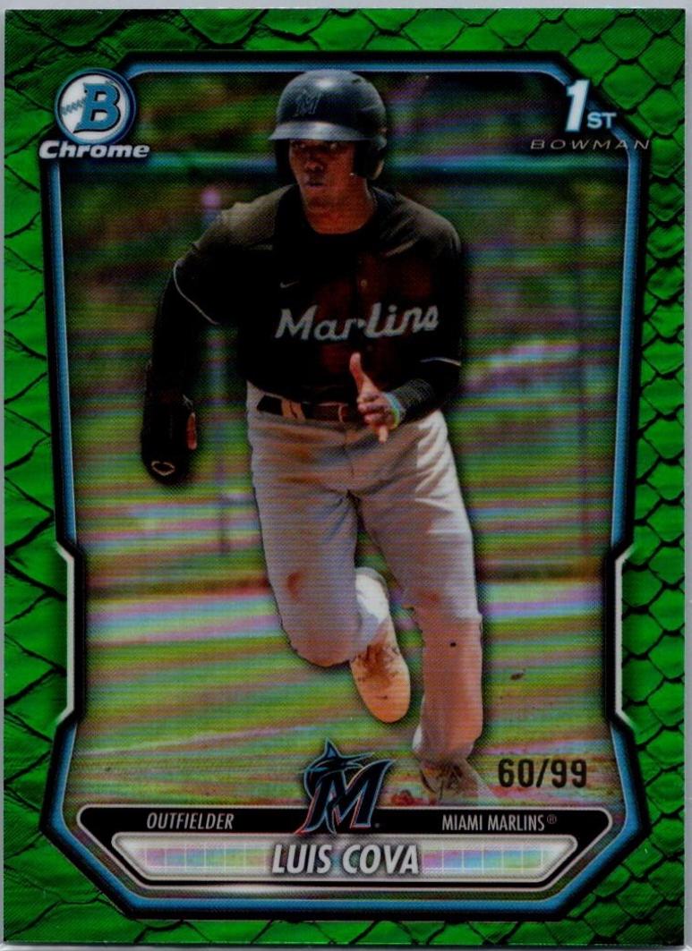 Luis Cova [Green Reptilian Refractor] #BCP-38