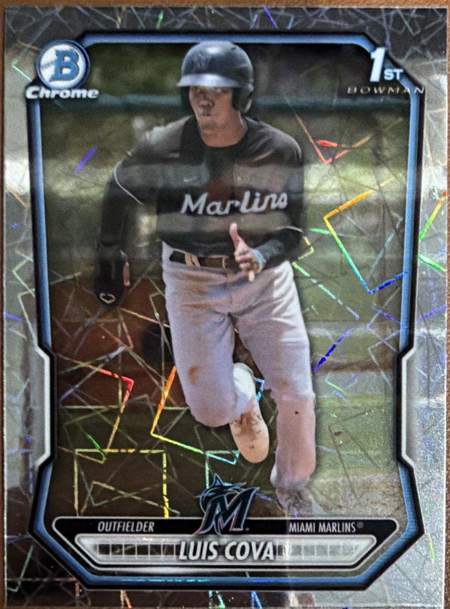 Luis Cova [Lazer Refractor] #BCP-38