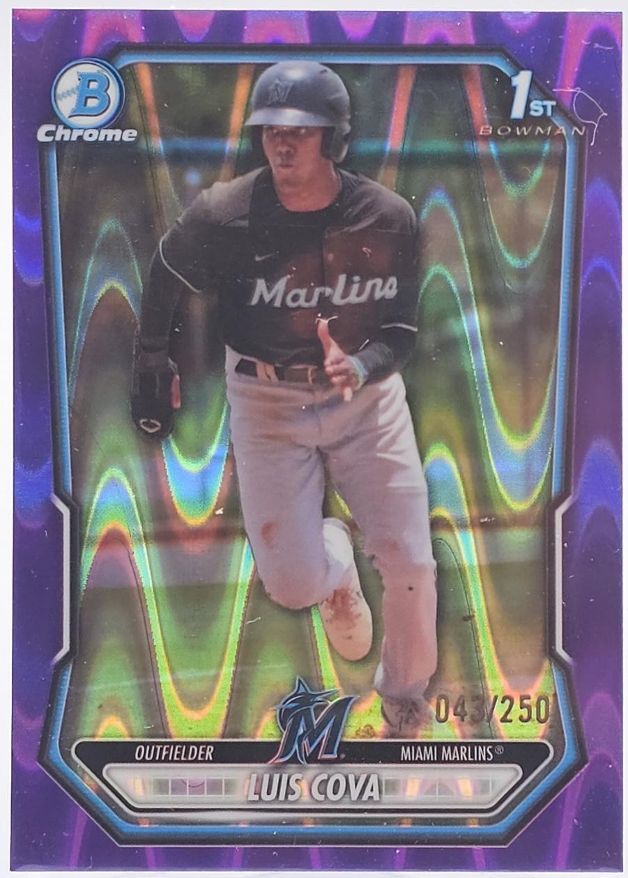 Luis Cova [Purple RayWave Refractor] #BCP-38