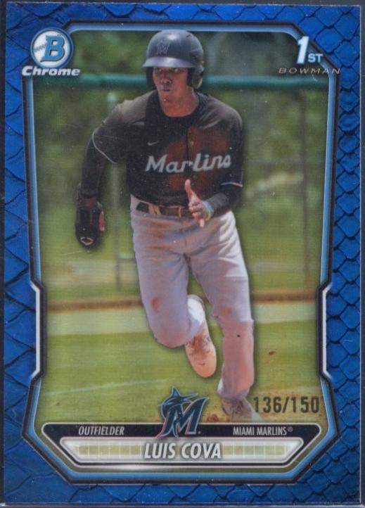 Luis Cova [Reptilian Blue Refractor] #BCP-38