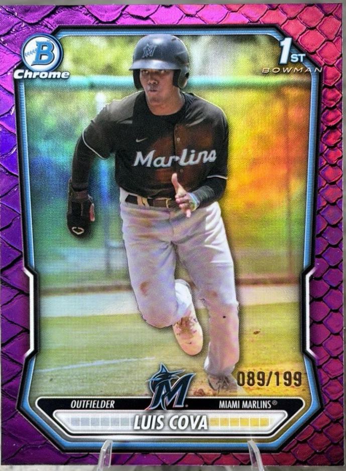 Luis Cova [Reptilian Fuchsia Refractor] #BCP-38