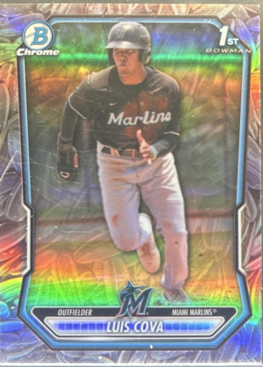 Luis Cova [Sunflower Seeds Refractor] #BCP-38