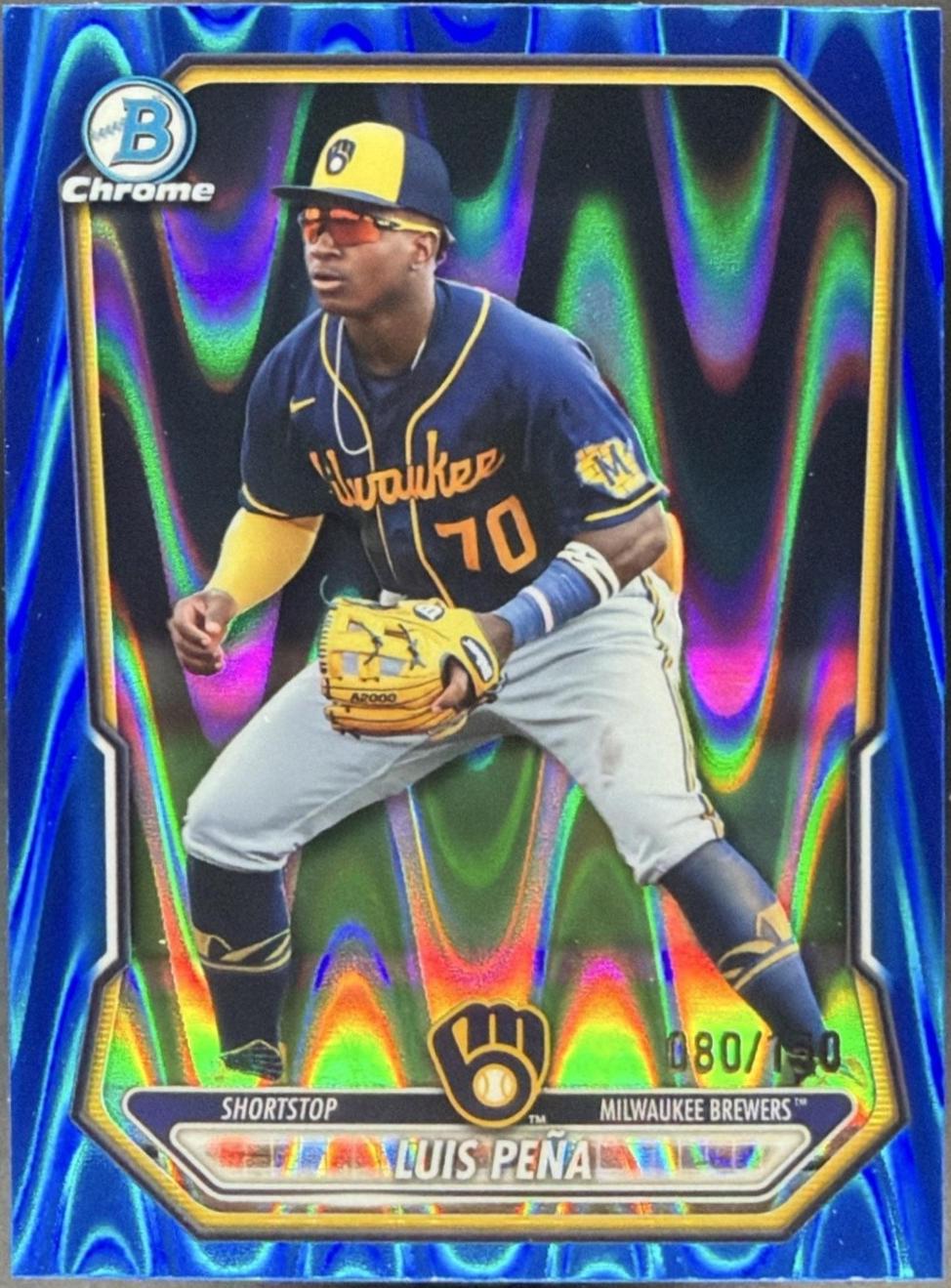 Luis Pena [Blue RayWave Refractor] #BCP-120
