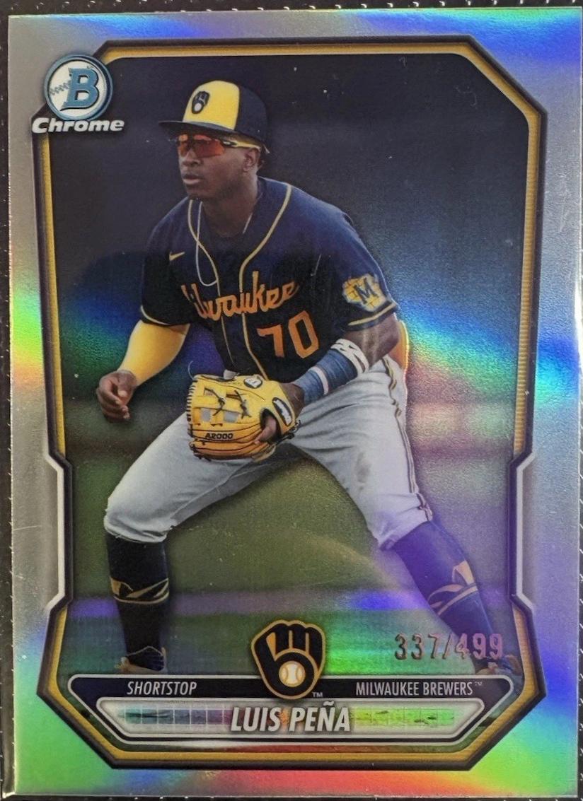 Luis Pena [Refractor] #BCP-120