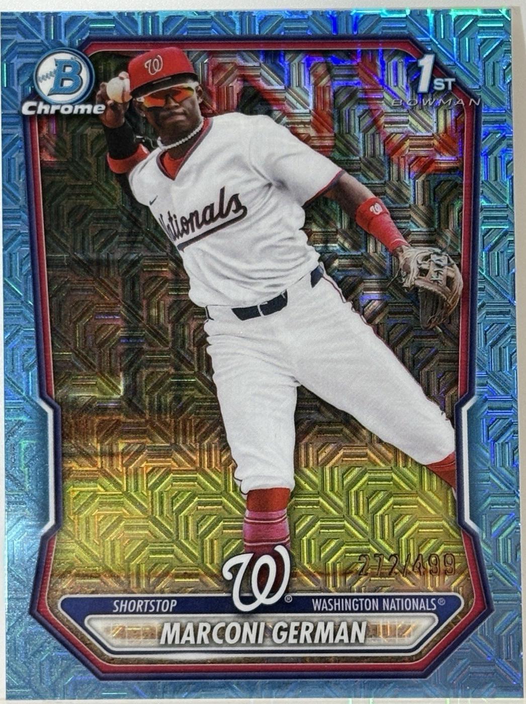 Marconi German [Sky Blue Mojo Refractor] #BCP-100