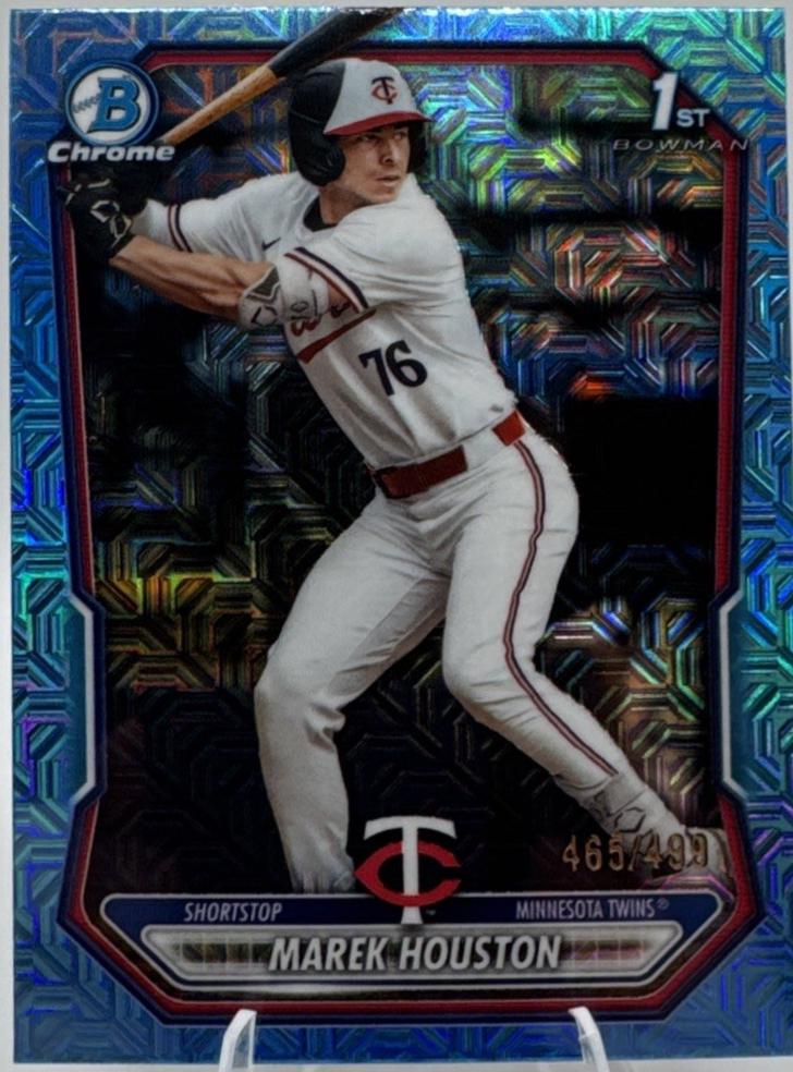 Marek Houston [Sky Blue Mojo Refractor] #BCP-16