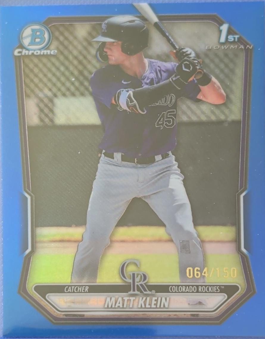 Matt Klein [Blue Refractor] #BCP-146