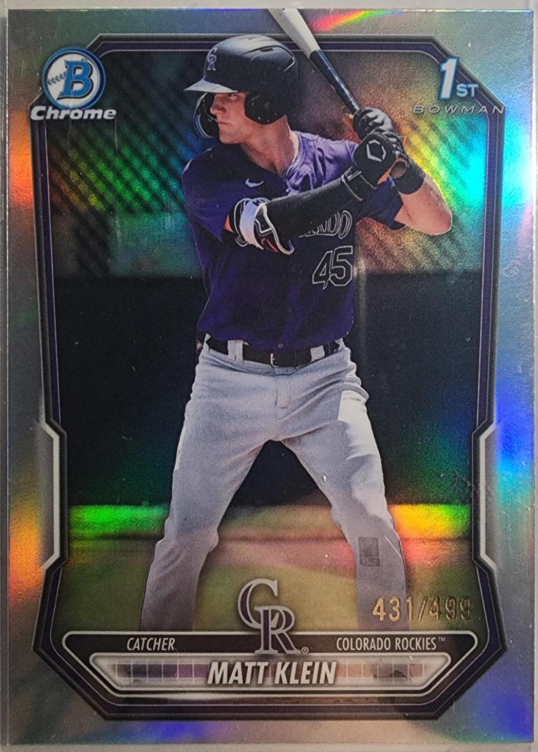 Matt Klein [Lava Refractor] #BCP-146