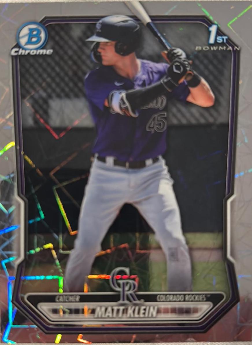 Matt Klein [Lazer Refractor] #BCP-146