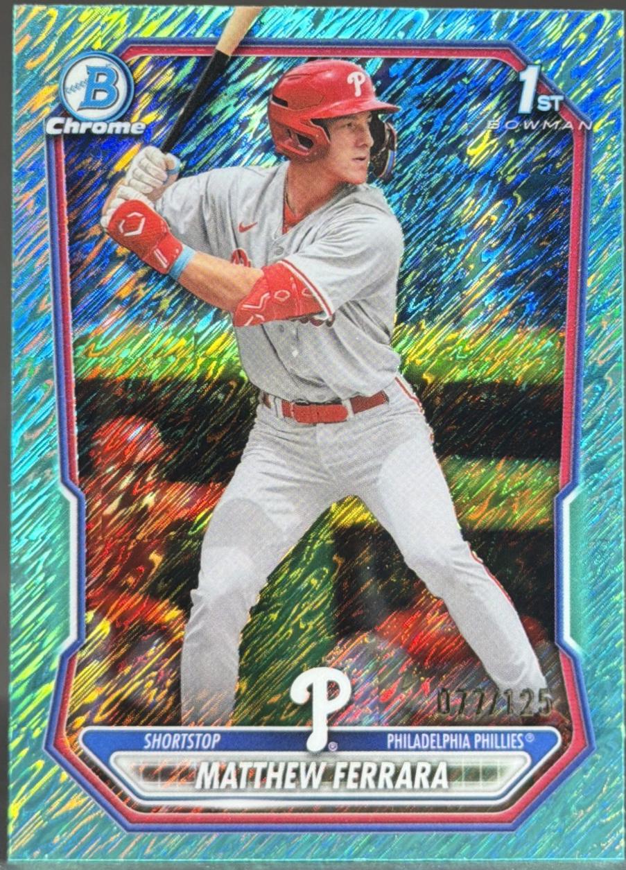 Matthew Ferrara [Aqua X-Fractor Refractor] #BCP-110