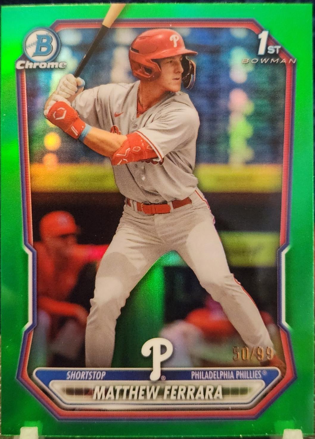 Matthew Ferrara [Green Geometric Refractor] #BCP-110