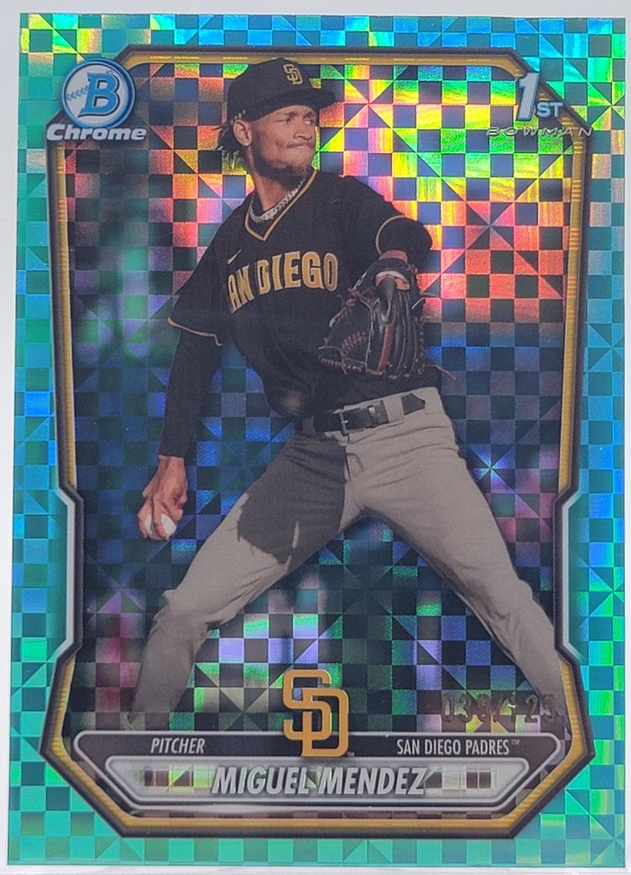 Miguel Mendez [Aqua X-Fractor Refractor] #BCP-107