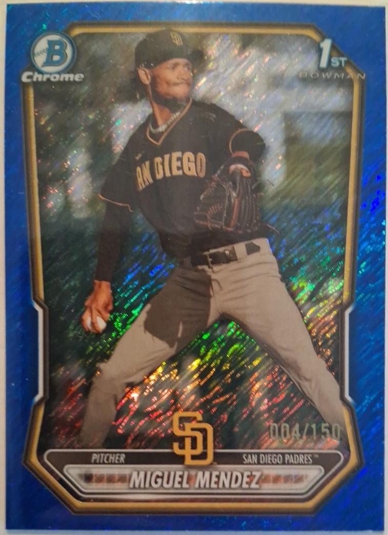 Miguel Mendez [Blue Shimmer Refractor] #BCP-107